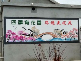 金川墙绘的特点和形势