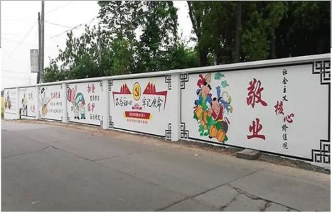 金川手绘墙画在现实中主要有哪些应用？