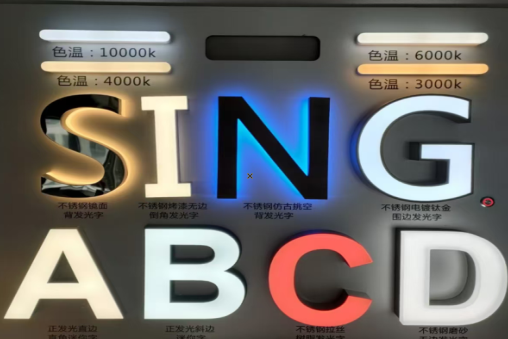 金川发光字的寿命