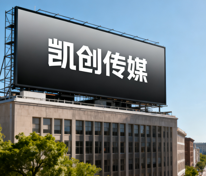 金川户外广告牌的设计与制作