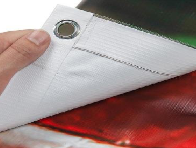 金川喷绘和刀刮布的工艺区别。