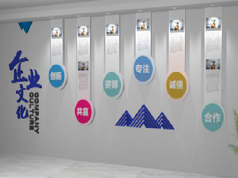 金川企业文化墙需要传递什么办公文化？
